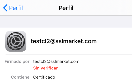 Sin verificar en el perfil no significa nada malo